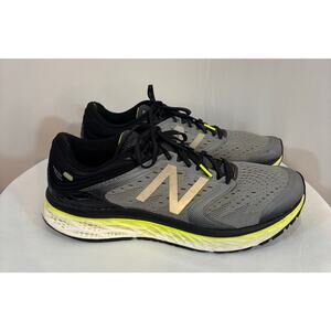 New Balance Fresh Foam 1080 v8 Men’s 12.5 Gray Black Running Shoes